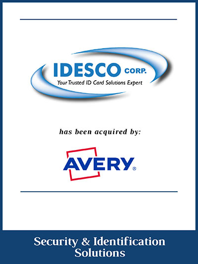 IDESCO Corp has been acquired by AVERY