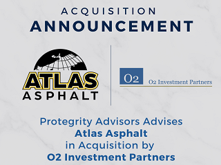 Protegrity Advisors Represents Atlas Asphalt in Its Acquisition by O2 Investment Partners